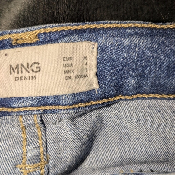 Mango MNG Denim Men's Classic Blue Jeans - Picture 1 of 6